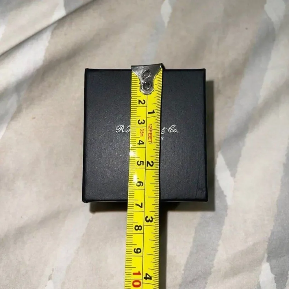 Macy’s 2.5” x 2.5” Ring Jewelry Gift Box 2 PCS. Set